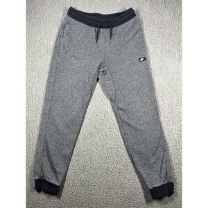 Nike French Terry Shoebox Cuffed Jogger Pants Grey-Bk 727397-010 Men's Medium